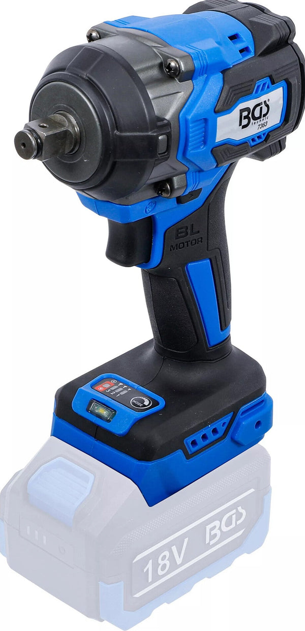 Clé à choc sur batterie · sans balais · 550 Nm · 18 V · sans batterie