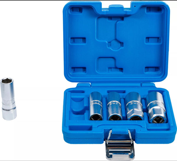 Jeu de douilles à bougies · 12,5 mm (1/2") · 14 à 21 mm · 5 pièces