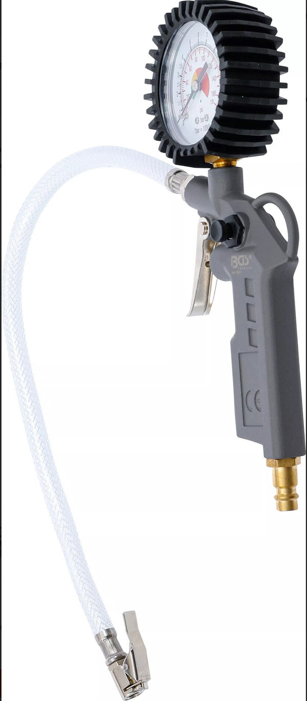 Pistolet de gonflage pneumatique · 0 - 8 bar