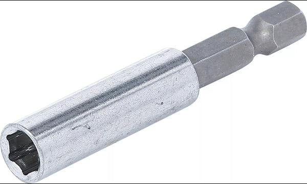 Porte-embout magnétique · poussée six pans intérieurs 6,3 mm (1/4") · 60 mm