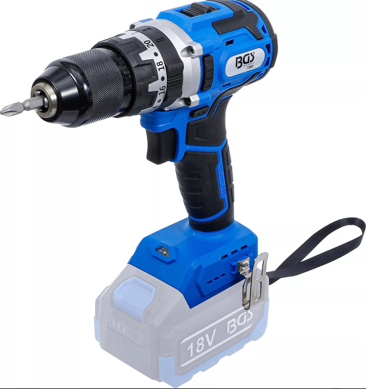 Perceuse à percussion sans fil · sans balais · 65 Nm · 18 V · sans batterie