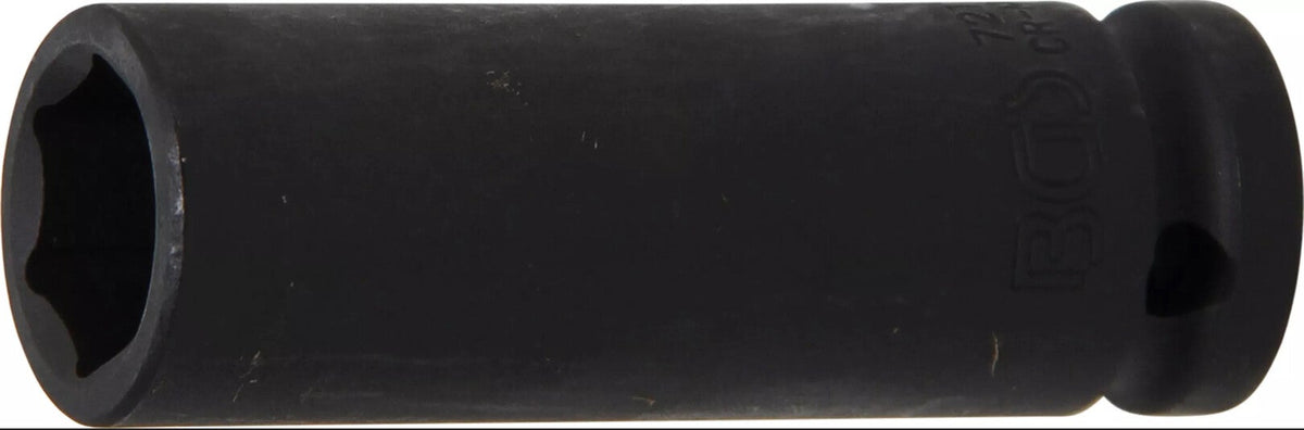 Douille à choc, six pans, longue · 12,5 mm (1/2") · 17 mm