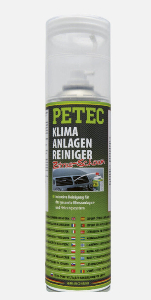 Mousse de désinfection pour climatisation PETEC Zitrus 71350