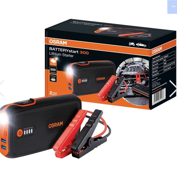 Booster de démarrage ams-OSRAM BATTERYstart 300 · OBSL300