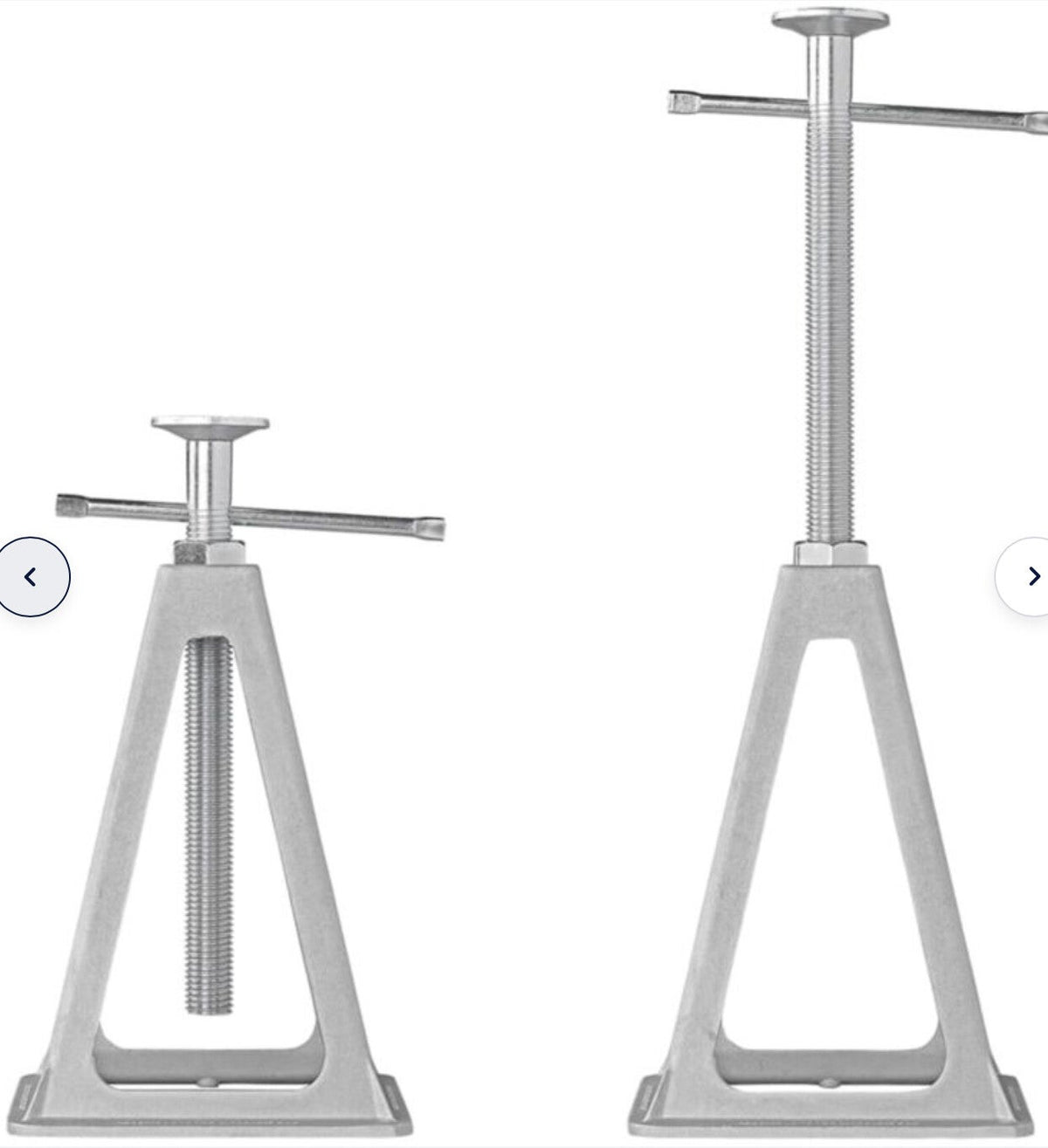 Jeu de chandelles en aluminium · 4 pièces · ProPlus 360803