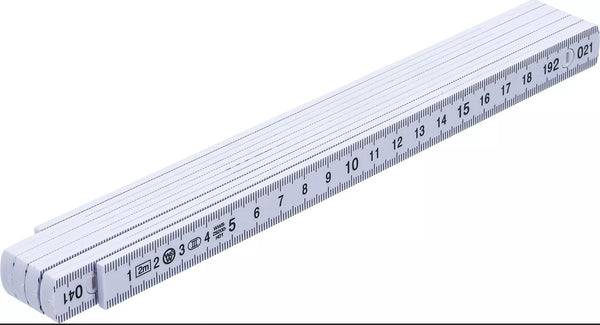 Mètre pliant · 10 sections · 2 m