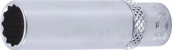 Douille pour clé, douze pans, longue · 6,3 mm (1/4") · 10 mm